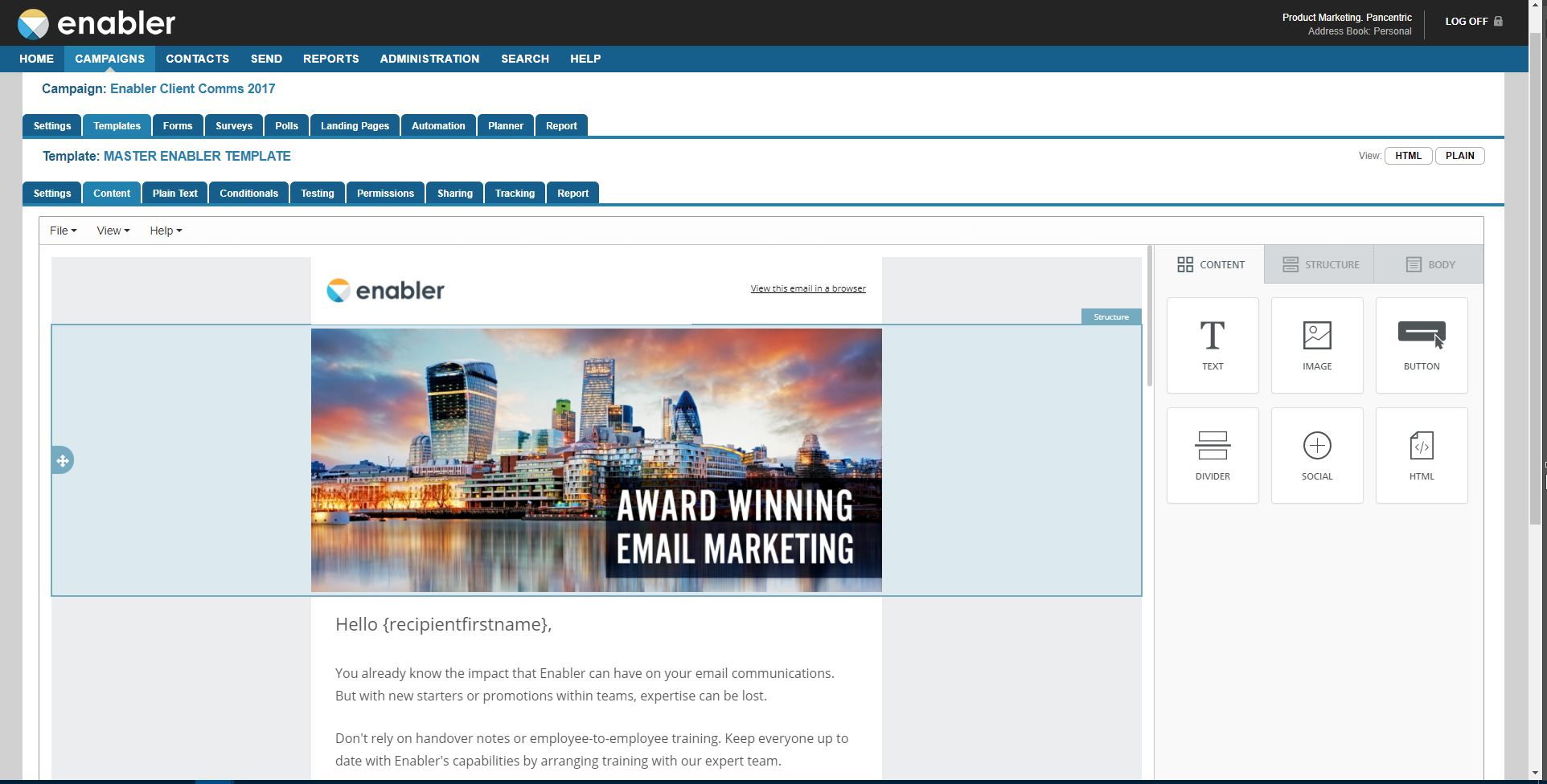 Enabler software