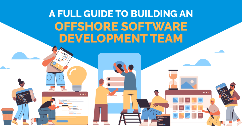 Offshore software development team